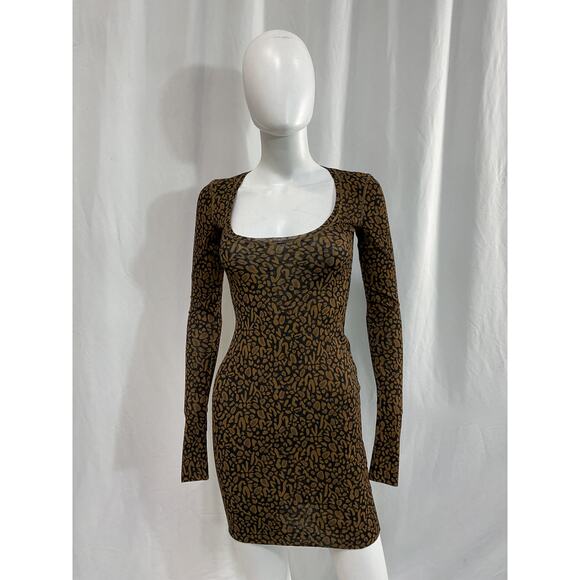 Nanushka 'Cathleen' Brown Dress Size XS - NWT - Picture 2 of 5
